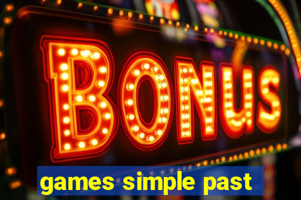 games simple past